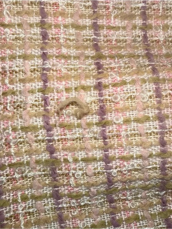 Classic Pink Tweed Pencil Skirt - Picture 4 of 5